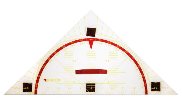 Geotrikotnik- hipotenuza 80 cm, magneten